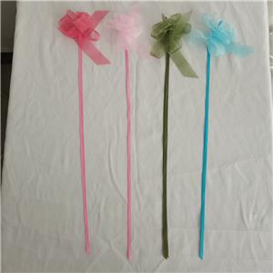 organza ribbon puller bow